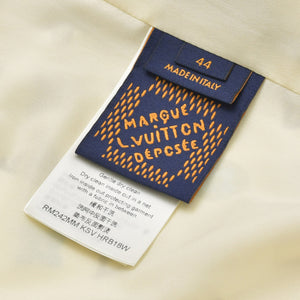 極美品 LOUIS VUITTON ルイヴィトン タイラー ザクリエイター モノグラムクラギー プリントウィンドブレーカー モノグラム ホワイト 総柄 中古 4a003098