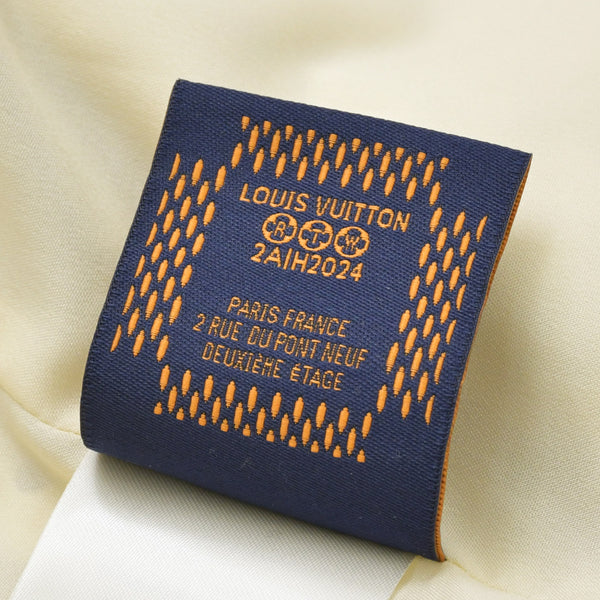 極美品 LOUIS VUITTON ルイヴィトン タイラー ザクリエイター モノグラムクラギー プリントウィンドブレーカー モノグラム ホワイト 総柄 中古 4a003098