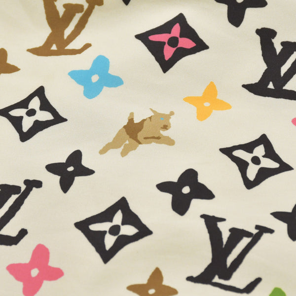 極美品 LOUIS VUITTON ルイヴィトン タイラー ザクリエイター モノグラムクラギー プリントウィンドブレーカー モノグラム ホワイト 総柄 中古 4a003098