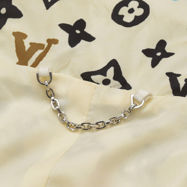 極美品 LOUIS VUITTON ルイヴィトン タイラー ザクリエイター モノグラムクラギー プリントウィンドブレーカー モノグラム ホワイト 総柄 中古 4a003098