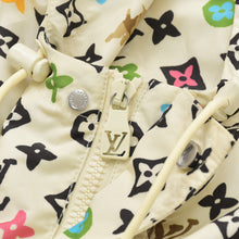 画像をギャラリービューアに読み込む, 極美品 LOUIS VUITTON ルイヴィトン タイラーザクリエイター モノグラムクラギー プリントウィンドブレーカー モノグラム ホワイト マルチカラー ライトアウター 総柄 中古 4a003098