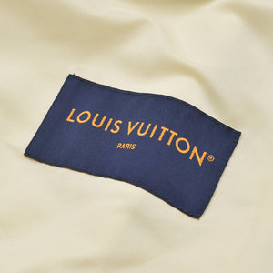 極美品 LOUIS VUITTON ルイヴィトン タイラー ザクリエイター モノグラムクラギー プリントウィンドブレーカー モノグラム ホワイト 総柄 中古 4a003098