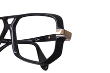 画像をギャラリービューアに読み込む, CAZAL カザール メガネフレーム 復刻版 黒縁 59▫︎14 140 627/3 ブラック ゴールド金具 美品 中古 32244