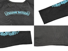 Load image into Gallery viewer, 新品未使用 CHROME HEARTS クロムハーツ キッズ BABY CHROME ベイビークロム 長袖Tシャツ サイズ18 MONTHS フローラル 中古 4b003237