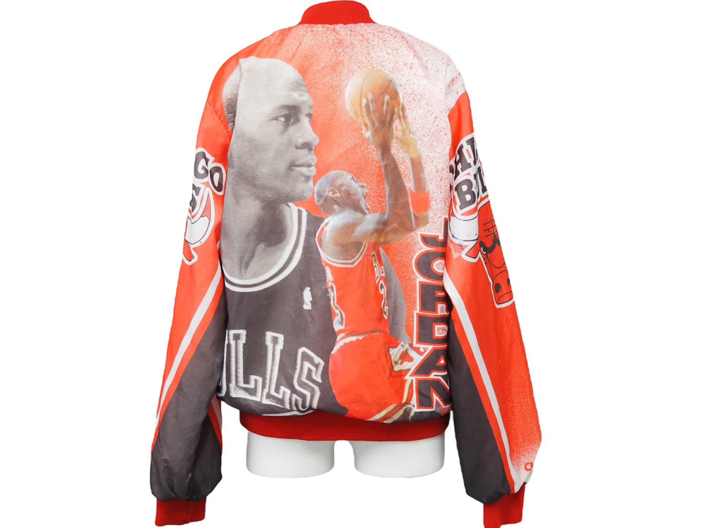 NBA NV CHICAGO BULLS JORDAN Vintage Blouson Jumper Jacket S Used 29323
