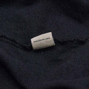極美品 YEEZY イージー VULTURES Box T-shirt 長袖Ｔシャツ kanye West カニエ ブラック コットン サイズ2 中古 4a003311
