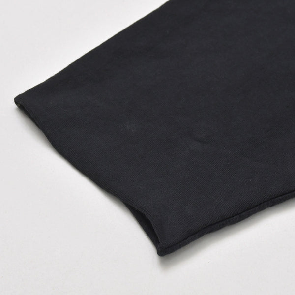 極美品 YEEZY イージー VULTURES Box T-shirt 長袖Ｔシャツ kanye West カニエ ブラック コットン サイズ2 中古 4a003311