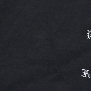 極美品 YEEZY イージー VULTURES Box T-shirt 長袖Ｔシャツ kanye West カニエ ブラック コットン サイズ2 中古 4a003311