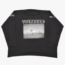 画像をギャラリービューアに読み込む, 極美品 YEEZY イージー VULTURES Box T-shirt 長袖Ｔシャツ kanye West カニエ ブラック コットン サイズ2 中古 4a003311