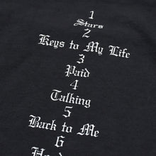 画像をギャラリービューアに読み込む, 極美品 YEEZY イージー VULTURES Box T-shirt 長袖Ｔシャツ kanye West カニエ ブラック コットン サイズ2 中古 4a003311