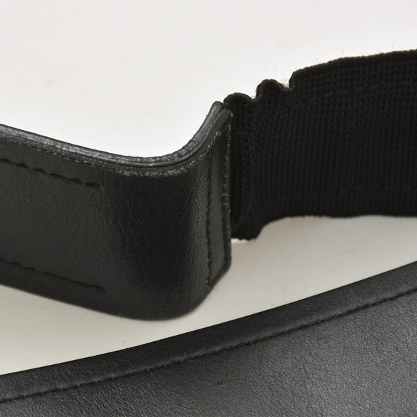 極美品 PRADA プラダ ボディバッグ ハーネスバッグ トライアングルロゴ グレー ブラック シルバー金具 中古 4a003315
