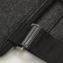 Load image into Gallery viewer, 極美品 PRADA プラダ ボディバッグ ハーネスバッグ トライアングルロゴ グレー ブラック シルバー金具 中古 4a003315