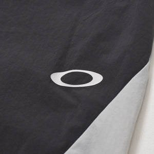 極美品 OAKLEY オークリー アウトドアウェア new retro wind pants 3.0 ピステ ブラック ナイロン 中古 4a003316