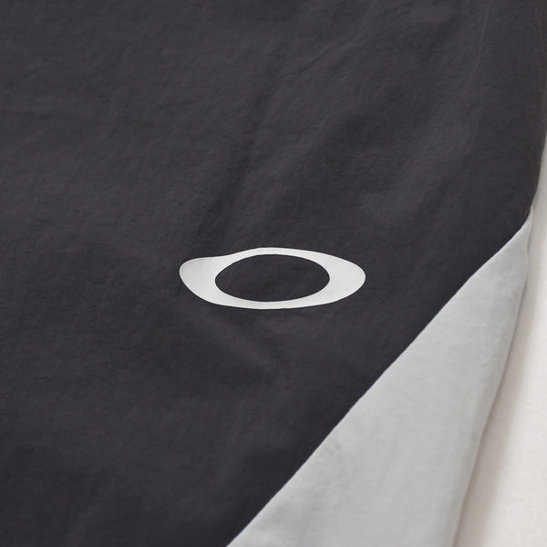 極美品 OAKLEY オークリー アウトドアウェア new retro wind pants 3.0 ピステ ブラック ナイロン 中古 4a003316