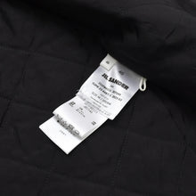画像をギャラリービューアに読み込む, JIL SANDER ジルサンダー レザーベスト ジレ J21FB0111 J07145 ブラック レザー ライトアウター ダブルジップ シルバー金具 美品 中古 4a003317
