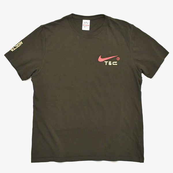 Very good condition NIKE Nike x NOCTA Nocta x CPFM Short sleeve T-shirt Size L Khaki Cotton Used 4a003319