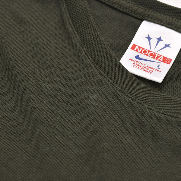 Very good condition NIKE Nike x NOCTA Nocta x CPFM Short sleeve T-shirt Size L Khaki Cotton Used 4a003319