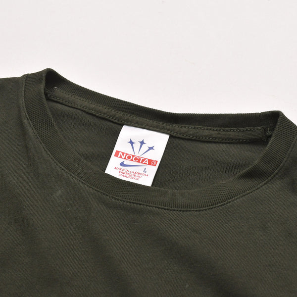 Very good condition NIKE Nike x NOCTA Nocta x CPFM Short sleeve T-shirt Size L Khaki Cotton Used 4a003319