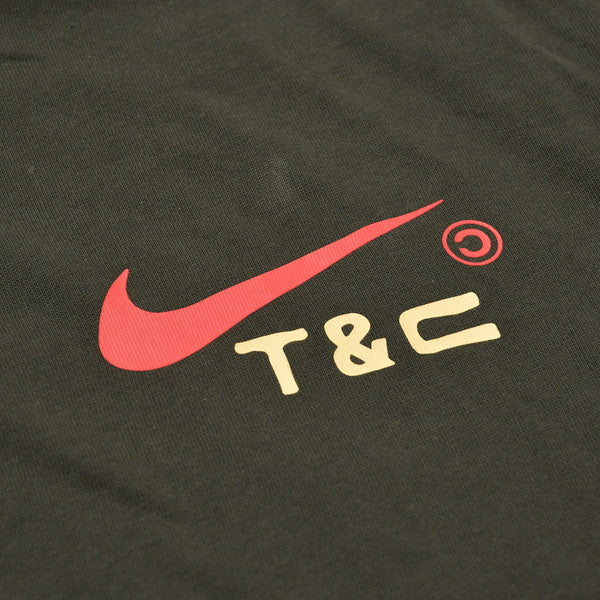 Very good condition NIKE Nike x NOCTA Nocta x CPFM Short sleeve T-shirt Size L Khaki Cotton Used 4a003319
