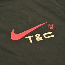 画像をギャラリービューアに読み込む, 極美品 CHROME HEARTS NIKE ナイキ × NOCTA ノクタ ×CPFM 半袖Tシャツ サイズL カーキ コットン 中古 4a003319