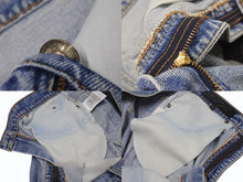 画像をギャラリービューアに読み込む, 新品未使用 CHROME HEARTS × Levi's クロムハーツ リーバイス クロスパッチ デニム スカート インディゴブルー ブラック サイズ26 中古 4b003354