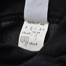 画像をギャラリービューアに読み込む, 極美品 SAINT MICHAEL セントマイケル パーカー フーディー Hoodie 黒 ブラック Black SM-YS1-0000-045 中古 4a003408