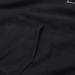 極美品 SAINT MICHAEL セントマイケル パーカー フーディー Hoodie 黒 ブラック Black SM-YS1-0000-045 中古 4a003408