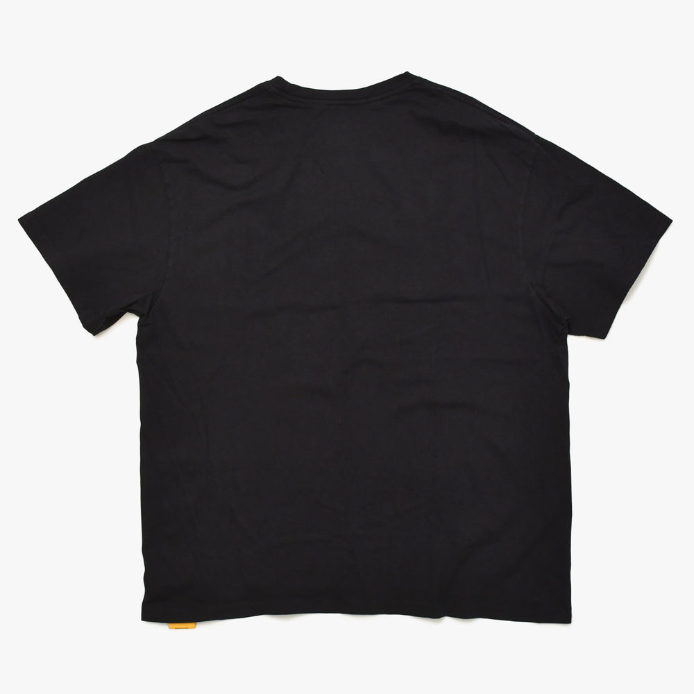 New and unused GALLERY DEPT DEPT de la GALERIE Short sleeve T-shirt Size XL Black Yellow Cotton Used 4a003421