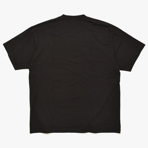 新品未使用 VETEMENTS ヴェトモン 24SS Sticker Logo ステッカーロゴ 半袖Tシャツ UE64TR430B サイズXS ブラック 中古 4a003423