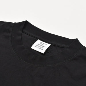 新品未使用 VETEMENTS ヴェトモン 24SS Sticker Logo ステッカーロゴ 半袖Tシャツ UE64TR430B サイズXS ブラック 中古 4a003423