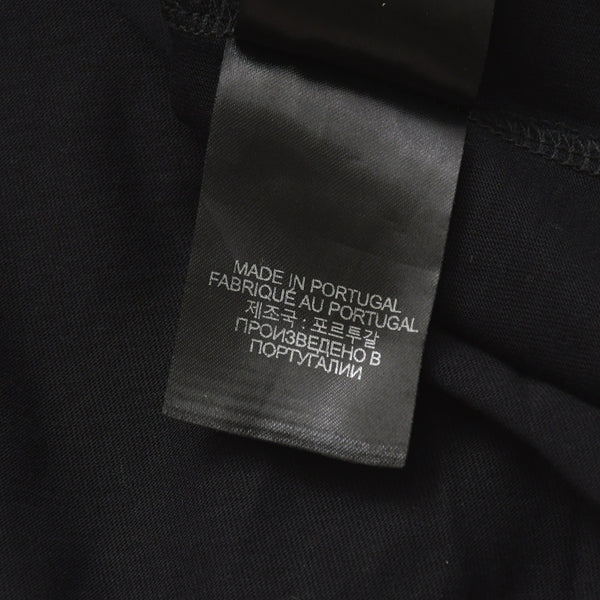 新品未使用 VETEMENTS ヴェトモン 24SS Sticker Logo ステッカーロゴ 半袖Tシャツ UE64TR430B サイズXS ブラック 中古 4a003423
