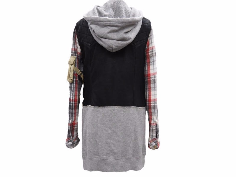 NUMBER (N)INE/ナンバーナイン 05AW THE HIGH STREET期 ドッキングライダースジャケット サイズ0 美品 中古 N34551