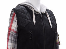 画像をギャラリービューアに読み込む, NUMBER (N)INE/ナンバーナイン 05AW THE HIGH STREET期 ドッキングライダースジャケット サイズ0 美品 中古 4c034500