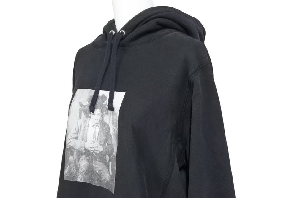 Supreme 13AW Basquiat Portrait Pullover Basquiat Hoodie Pullover Hoodie Black S Men's Good N34932