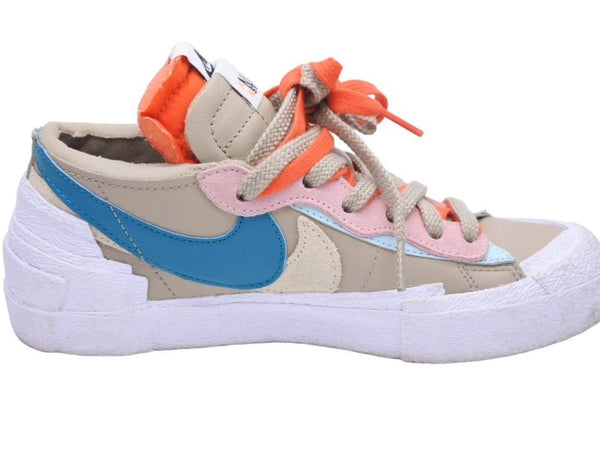 KAWS sacai Nike カウズ サカイ ナイキ ブレーザー ロー リード スニーカー 靴 マルチ レザー サイズ23.5㎝ 中古 34941