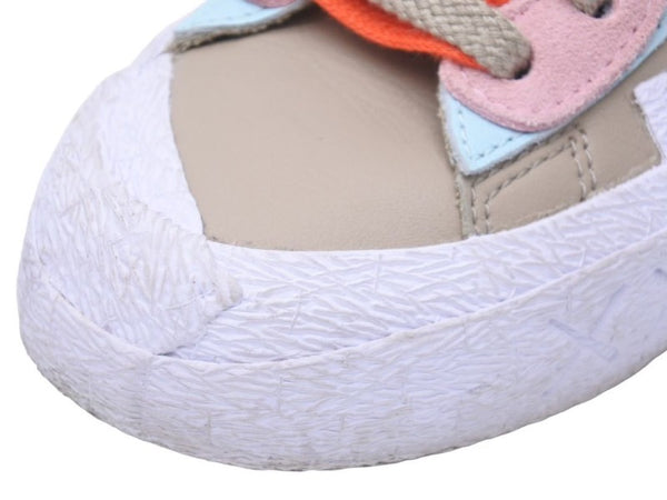 KAWS sacai Nike カウズ サカイ ナイキ ブレーザー ロー リード スニーカー 靴 マルチ レザー サイズ23.5㎝ 中古 34941