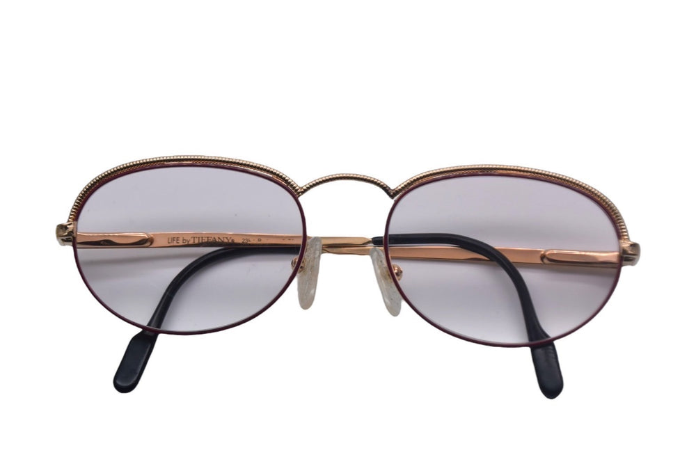 TIFFANY&Co. ティファニー サングラス 眼鏡 サイズ無し ゴールド金具 レッド 美品 中古 35757