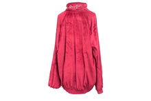 画像をギャラリービューアに読み込む, SEAN JOHN ショーン ジョン ジャケット 90S トップス サイズXL ベロア ワインレッド 美品 中古 36043