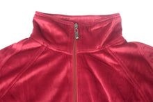 画像をギャラリービューアに読み込む, SEAN JOHN ショーン ジョン ジャケット 90S トップス サイズXL ベロア ワインレッド 美品 中古 36043
