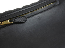 Load image into Gallery viewer, balenciaga バレンシアガ ショルダーバッグ ポーチ ブラック ポケット black gold ゴールド ウェストポーチ 中古 36889