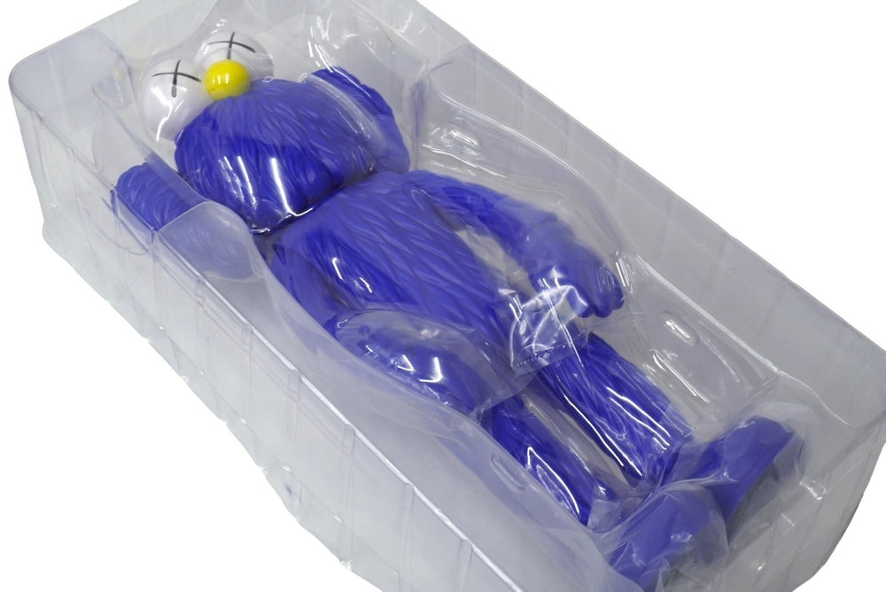 KAWS BFF Open Edition Vinyl Figure Blue KAWS Figure Blue Medicom Toy MoMA EXCLUSIVE MEDICOM TOY Limited Used 36923