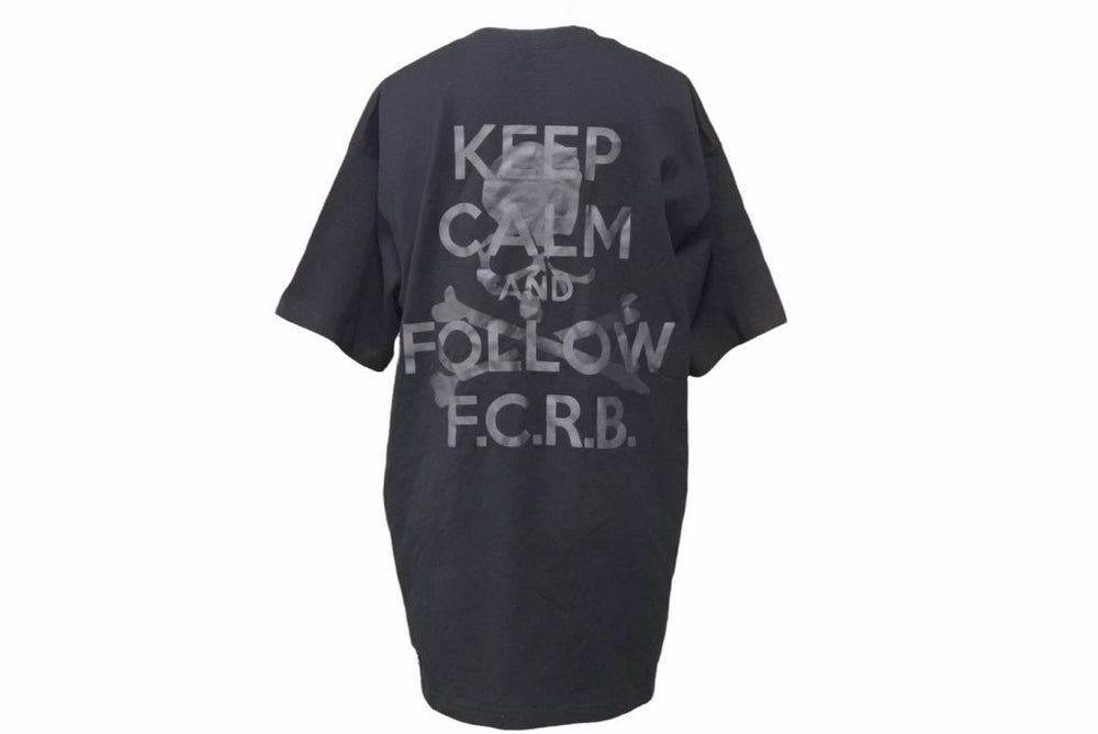 新品未使用 FCRB MASTERMIND マスターマインド t-shirts サイズ L 黒 ブラック タグ付き 中古 37386