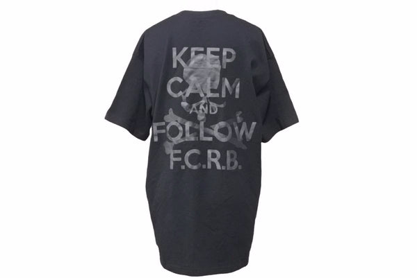 New and unused FCRB MASTERMIND t-shirts size L black with tag used 37386