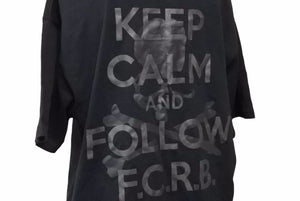 New and unused FCRB MASTERMIND t-shirts size L black with tag used 37386