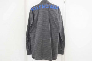 BALENCIAGA バレンシアガ shirts 2019 ストライプシャツ デムナヴァザリア 美品 37451 正規品