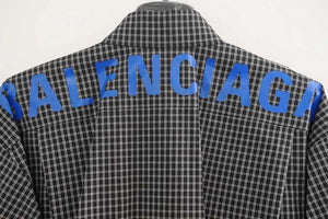 BALENCIAGA バレンシアガ shirts 2019 ストライプシャツ デムナヴァザリア 美品 37451 正規品