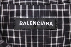 BALENCIAGA バレンシアガ shirts 2019 ストライプシャツ デムナヴァザリア 美品 37451 正規品