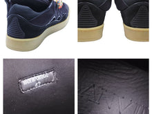 Load image into Gallery viewer, LANVIN ランバン スニーカー CURB ブラック FM-SKRK11-DRAG-A20 シューズ 靴 カーフ レザー スウェード サイズ42 中古 37686