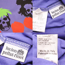 画像をギャラリービューアに読み込む, lucien pellat-fine ルシアン ペラフィネ パープル長袖 t-shirts S バスキア アンディウォーホール ボクシング 美品 38223 正規品