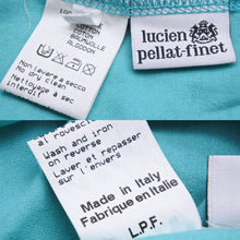 Load image into Gallery viewer, lucien pellat-fine ルシアン ペラフィネ パープル 半袖 t-shirts M くま 3d メガネ 美品 38226 正規品